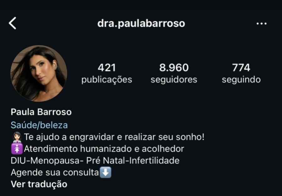 Conta recuperada pela SOS Unlock